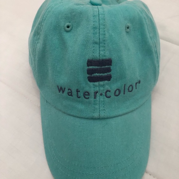 Comfort Colors Accessories Watercolor Baseball Hat Cap Seafoam